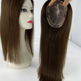 women toupee 100% raw hair material