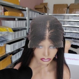 200% straight 7x7 hd lace wig 100% vietinamese hair material
